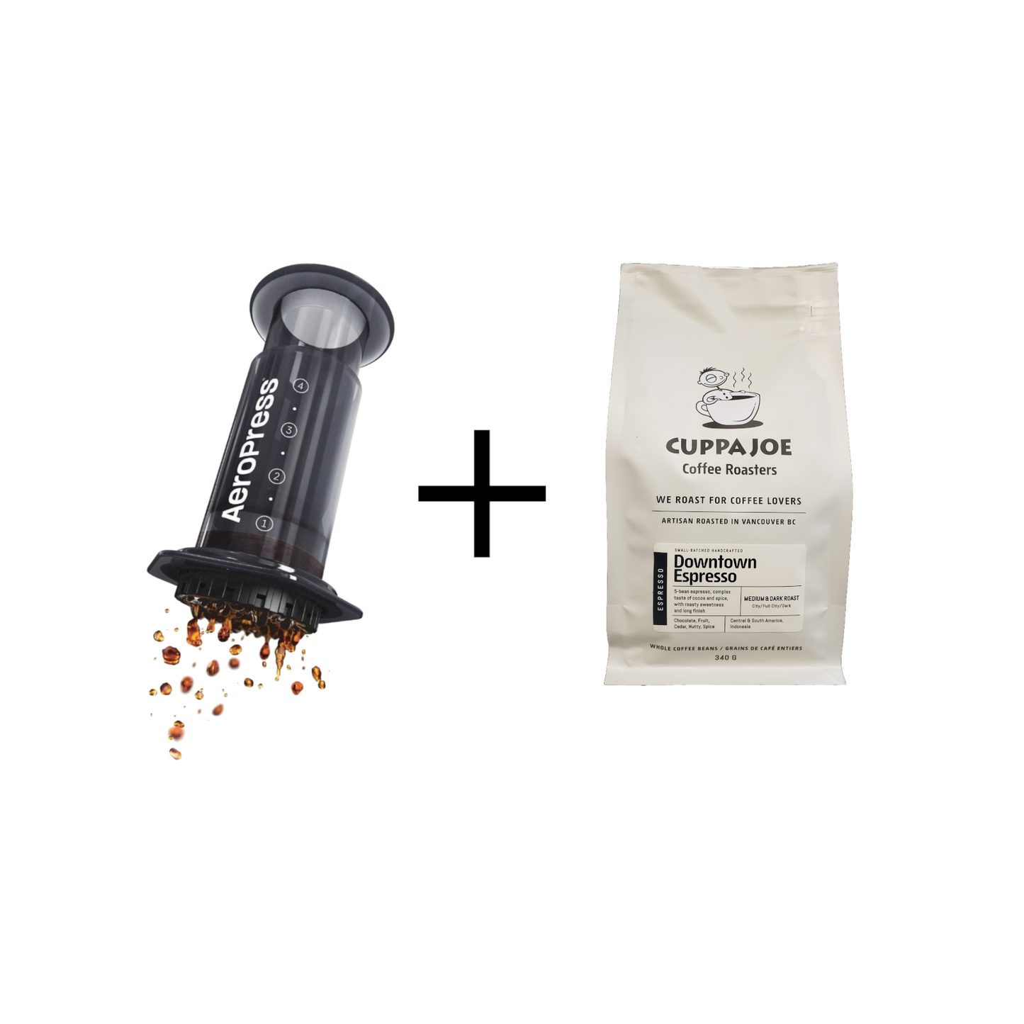 AeroPress Original + Downtown Espresso Bundle